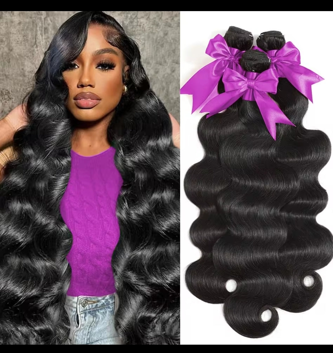 Human hair extensions